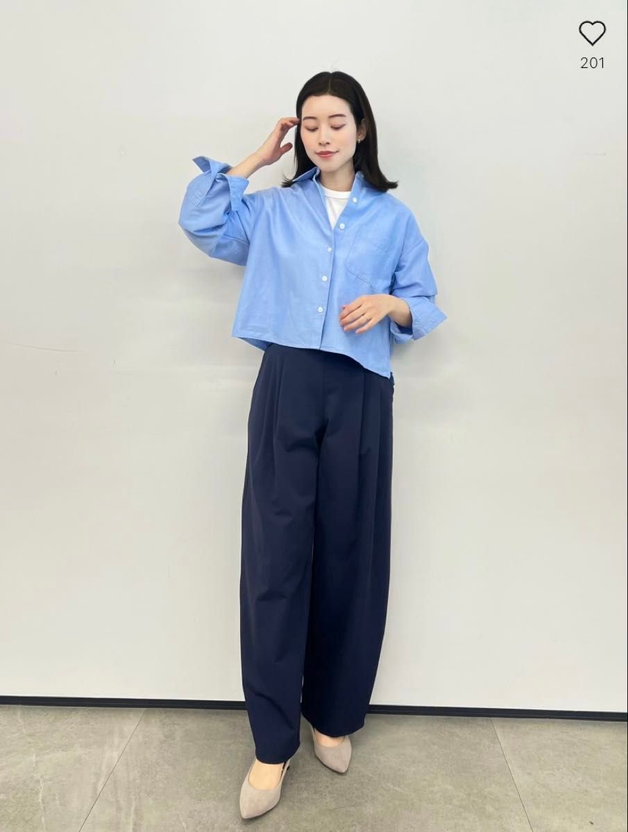 UNIQLO ユニクロ オックスフォードシャツ JW ANDERSON ブルー S UNIQLO ユニクロ オックスフォードシャツ JW ANDERSON ブルー S