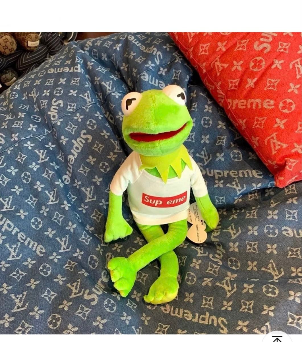 新品】supreme カーミット ぬいぐるみ セサミストリート|Yahoo 新品】supreme カーミット ぬいぐるみ セサミストリート|Yahoo