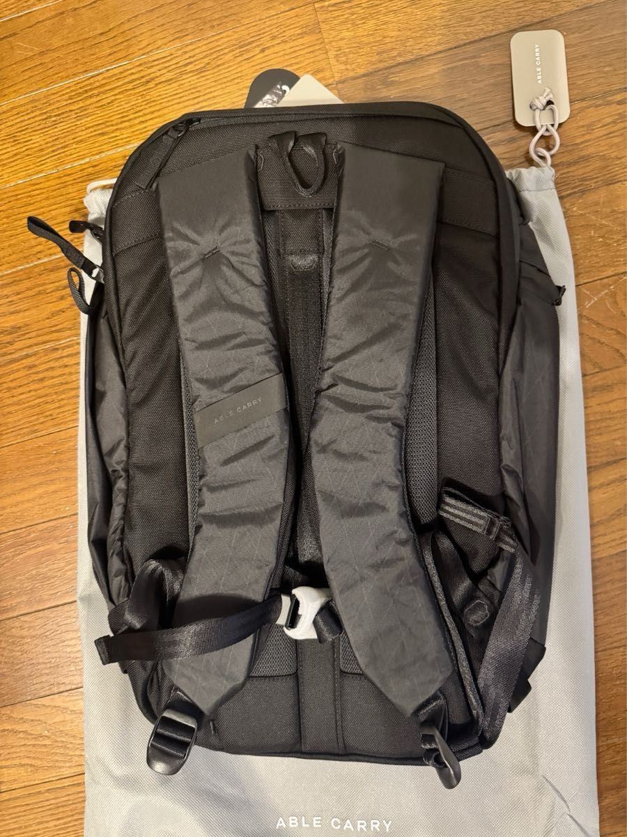 新品未使用】able carry MAX EDC Tarmac Black ブラック 新品未使用】able carry MAX EDC Tarmac Black ブラック