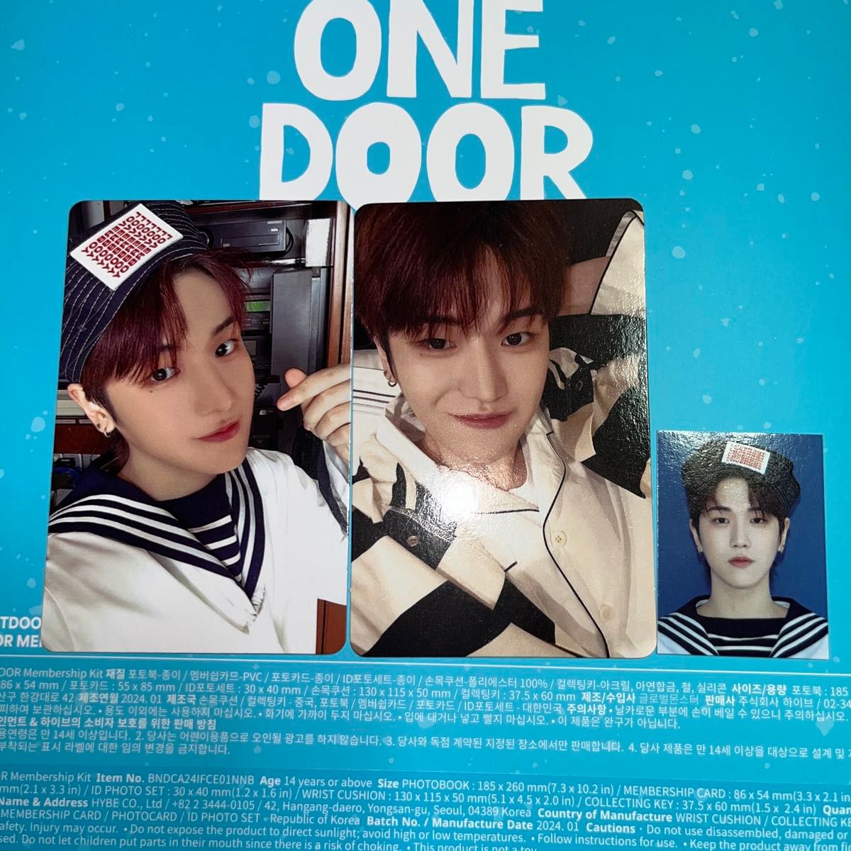 一番の boynextdoor ソンホ トレカ 証明写真 メンバーシップ 一番の boynextdoor ソンホ トレカ 証明写真 メンバーシップ
