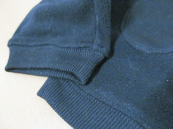 (33679)西松屋 ベビー パンツ ズボン フリース ブラック 60～70cm USED_神経質な方の入札はご遠慮ください。
