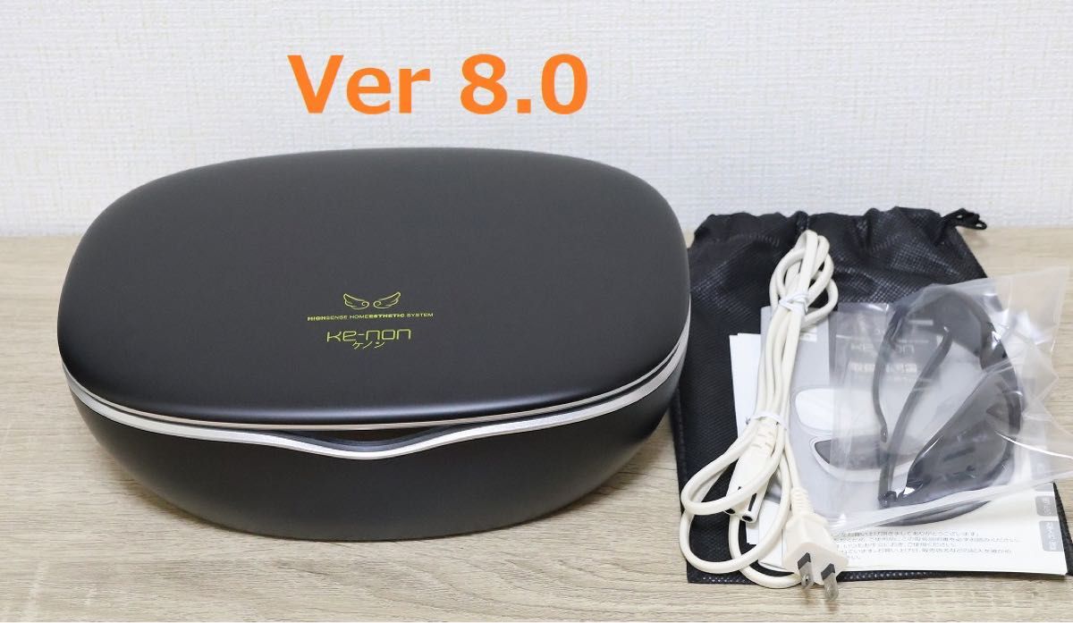 ke-non ケノン 8 0 ブラック スーパープレミアム/眉毛脱毛器付 ke-non ケノン 8 0 ブラック スーパープレミアム/眉毛脱毛器付