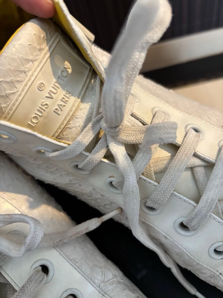 ルイヴィトン LOUIS VUITTON パイソン レザー サイドジップ ルイヴィトン LOUIS VUITTON パイソン レザー サイドジップ