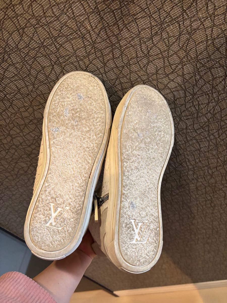 ルイヴィトン LOUIS VUITTON パイソン レザー サイドジップ ルイヴィトン LOUIS VUITTON パイソン レザー サイドジップ
