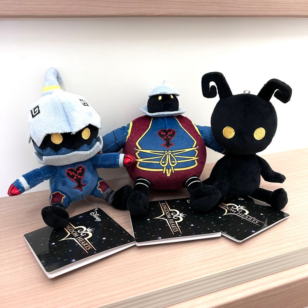 キングダムハーツ マスコットVol 1 ぬいぐるみ ハートレス 全3 キングダムハーツ マスコットVol 1 ぬいぐるみ ハートレス 全3