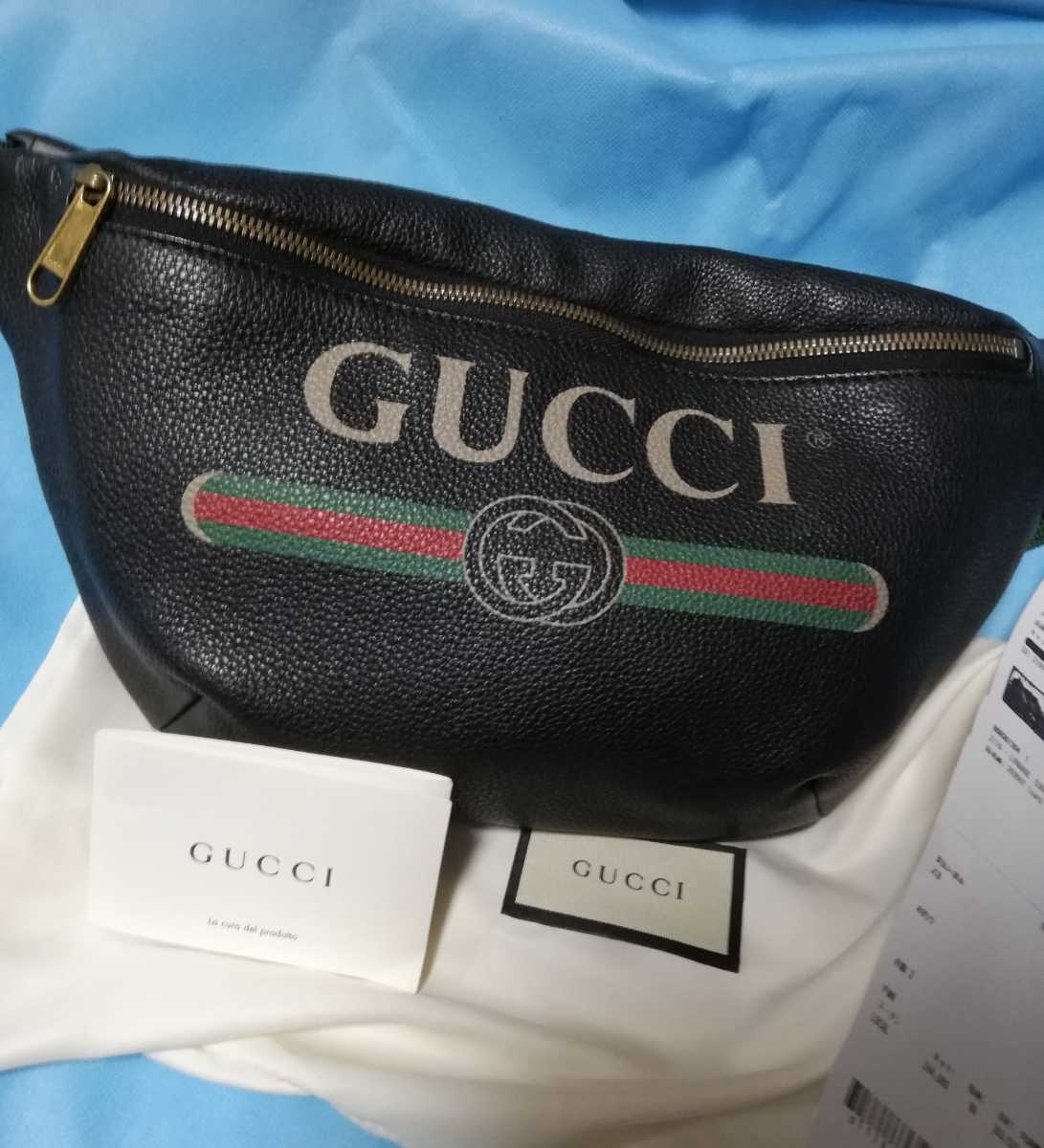 グッチ GUCCI ウエストバッグ レザー-