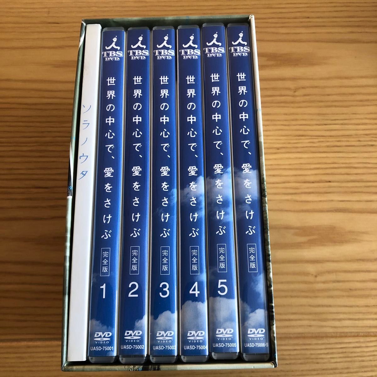 世界の中心で、愛をさけぶ DVD-BOX 完全版 美品 世界の中心で、愛をさけぶ DVD-BOX 完全版 美品