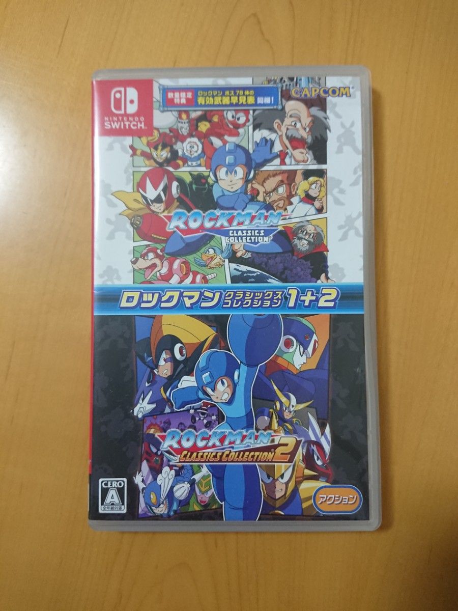 Switch】 ロックマン クラシックス コレクション 1+2 《有効 Switch】 ロックマン クラシックス コレクション 1+2 《有効