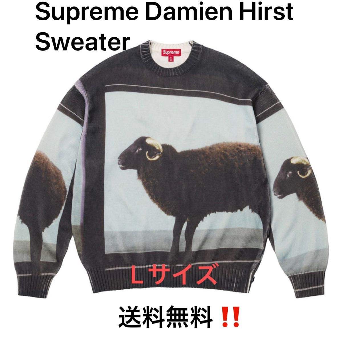 Supreme Damien Hirst Sweater Black Lサイズ|Yahoo!フリマ(旧 Supreme Damien Hirst Sweater Black Lサイズ|Yahoo!フリマ(旧