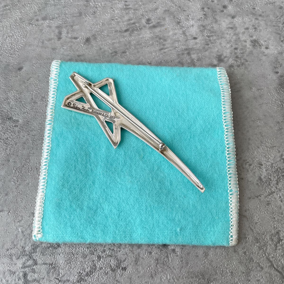 廃盤 希少】 ティファニー TIFFANY&Co スター ブローチ 廃盤 希少】 ティファニー TIFFANY&Co スター ブローチ