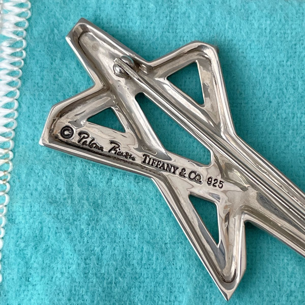 廃盤 希少】 ティファニー TIFFANY&Co スター ブローチ 廃盤 希少】 ティファニー TIFFANY&Co スター ブローチ