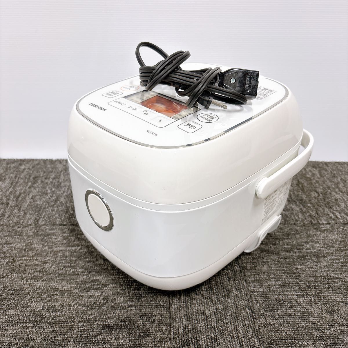 TOSHIBA 炊飯器 3合炊き 2021年 - 家電 TOSHIBA 炊飯器 3合炊き 2021年 - 家電