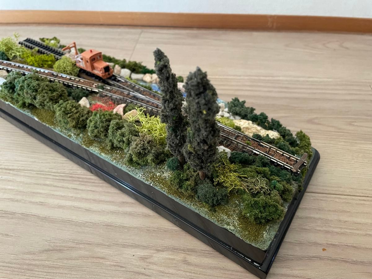 鉄道ジオラマ(渓谷のスイッチバック) Nゲージ展示台 ジオラマ 鉄道ジオラマ(渓谷のスイッチバック) Nゲージ展示台 ジオラマ