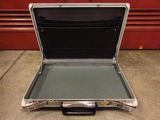  Vintage 70\'s*Samsonite attache case black *200216s8-bag-trk 1970s Samsonite attache case briefcase 
