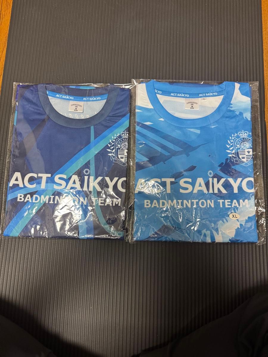 ACT SAIKYO バドミントン Tシャツ2枚 SJリーグ山口大会2024限定 ACT SAIKYO バドミントン Tシャツ2枚 SJリーグ山口大会2024限定