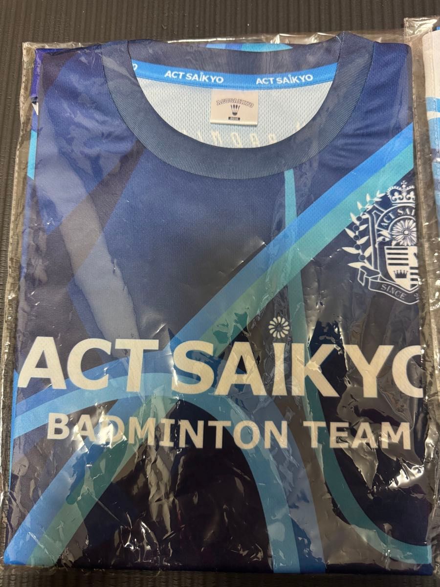ACT SAIKYO バドミントン Tシャツ2枚 SJリーグ山口大会2024限定 ACT SAIKYO バドミントン Tシャツ2枚 SJリーグ山口大会2024限定