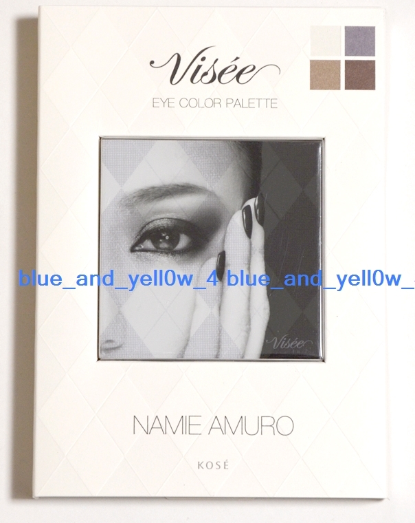 # new goods unopened Amuro Namie collaboration design Visee li share i color Palette NA 03 grayish brown group 