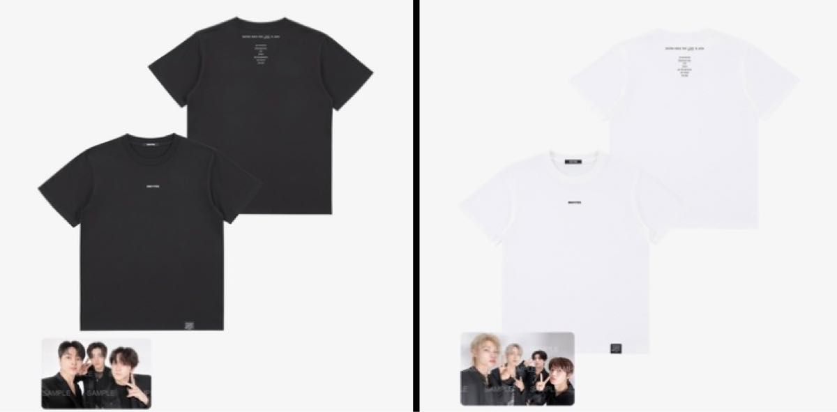 ENHYPEN エンハイフン エナプ FATE アパレル 服 Tシャツ 2色 2種 ブラック 黒 ホワイト 白 L サイズ ENHYPEN エンハイフン エナプ FATE アパレル 服 Tシャツ 2色 2種 ブラック 黒 ホワイト 白 L サイズ