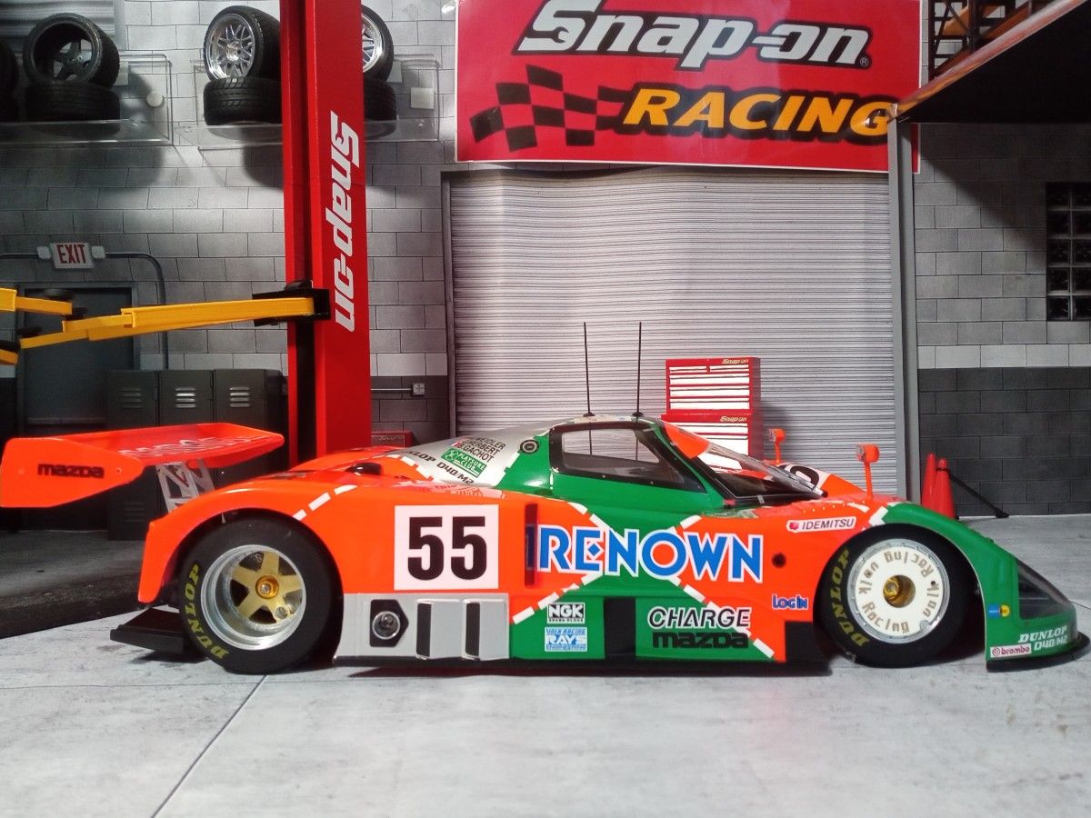 タミヤ製 1/10 Cカーシャーシ RENOWN CHARGE MAZDA 787B タミヤ製 1/10 Cカーシャーシ RENOWN CHARGE MAZDA 787B