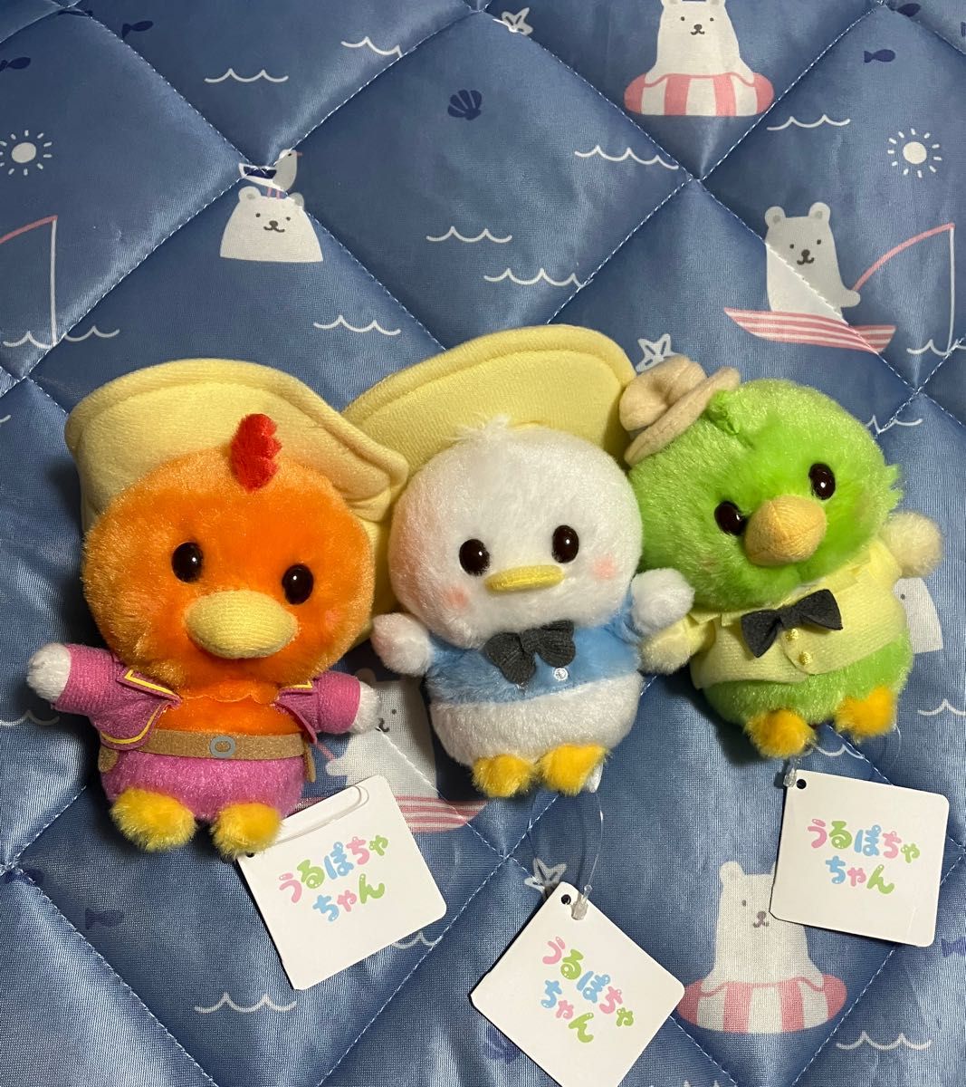 ディズニー 三人の騎士 うるぽちゃちゃん 3個セット ドナルド ディズニー 三人の騎士 うるぽちゃちゃん 3個セット ドナルド