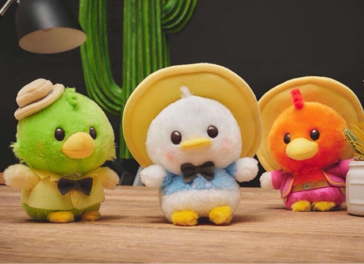 ディズニー 三人の騎士 うるぽちゃちゃん 3個セット ドナルド ディズニー 三人の騎士 うるぽちゃちゃん 3個セット ドナルド