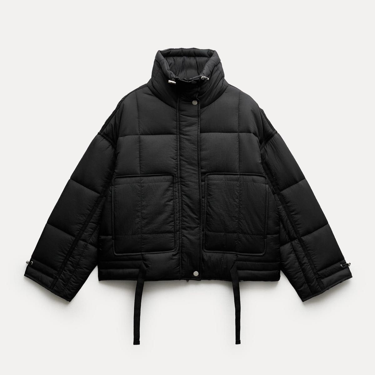zara zw ウォーターレペレント キルティングナイロン アノラック zara zw ウォーターレペレント キルティングナイロン アノラック