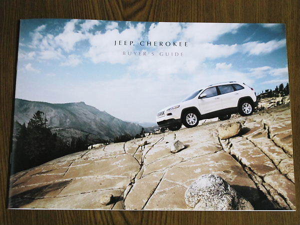 ** Jeep Cherokee 2014 year 4 month version catalog new goods **