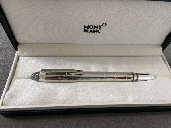 モンブラン Montblanc 万年筆 筆記用具 シルバー ペン先4810 14K モンブラン Montblanc 万年筆 筆記用具 シルバー ペン先4810 14K