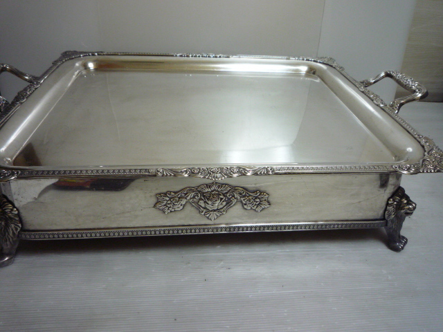 割引発見 モンテリー 和田助 62cm 大皿 角皿 角飾台 24 プレート バイキング ビュッフェ ケーキ台 チューフィング 飾台 ニッケルシルバー 銀 洋白 洋食器 割引発見 モンテリー 和田助 62cm 大皿 角皿 角飾台 24 プレート バイキング ビュッフェ ケーキ台 チューフィング 飾台 ニッケルシルバー 銀 洋白 洋食器