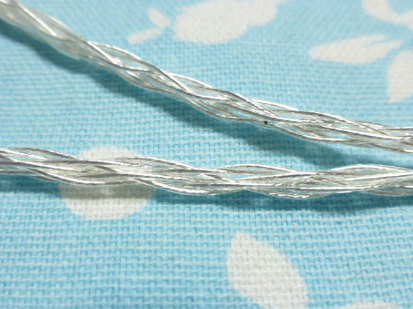 MDR-Z7 T1 2nd 用ケーブル 6N純銀撚り線 16芯 ブレイド編み込み MDR-Z7 T1 2nd 用ケーブル 6N純銀撚り線 16芯 ブレイド編み込み