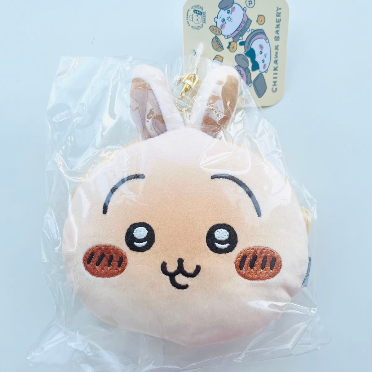 ちいかわ ちいかわベーカリー パンみたいなおかおポーチ うさぎ ちいかわ ちいかわベーカリー パンみたいなおかおポーチ うさぎ
