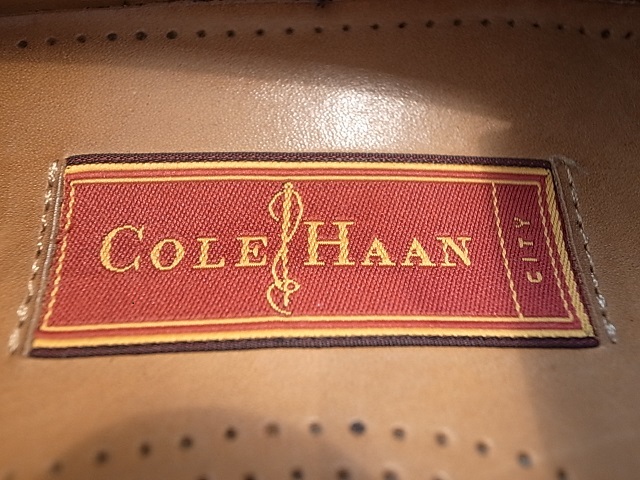 INDIA made COLEHAAN Cole Haan leather shoes tassel Loafer leather shoes tea 7W approximately 25.