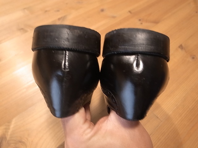 美品 EXECUTIVE LEVEL エグゼクティブレベル 革靴 ウィングチップ レザーシューズ 黒 71/2EEE 約25.5cm _画像6