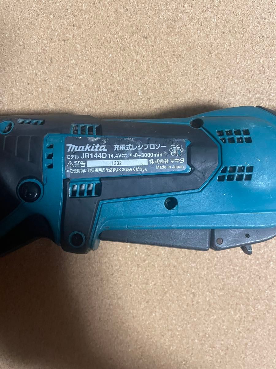 マキタ(makita) 14 4Vコードレス レシプロソー JR144D 本体のみ マキタ(makita) 14 4Vコードレス レシプロソー JR144D 本体のみ