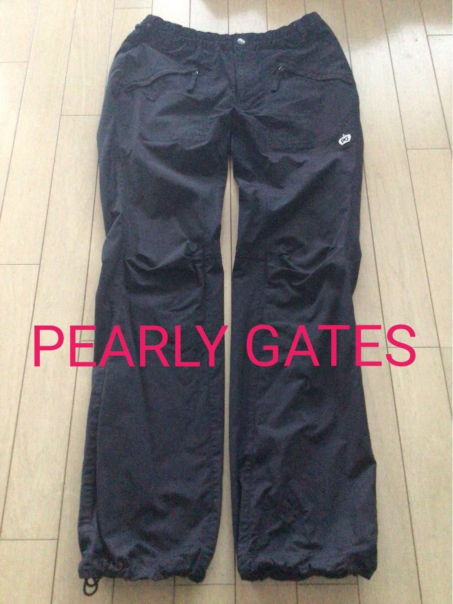 ロビンPEARLY GATES レディースパンツ サイズ1 ブラック パーリーゲイツ レディース ゴルフ パンツ ブラック サイズ1 パンツ