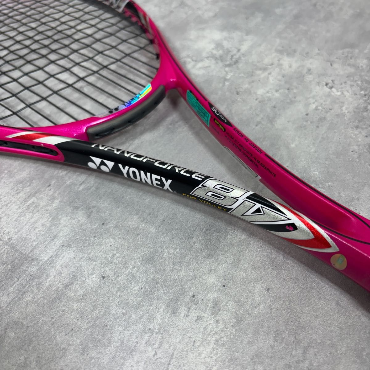 希少 YONEX NANOFORCE 8V REV マゼンタ 軟式ラケット 希少 YONEX NANOFORCE 8V REV マゼンタ 軟式ラケット