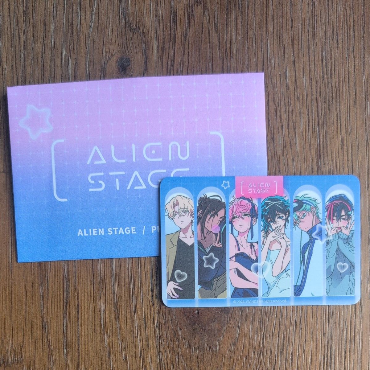 ALIENSTAGE エイリアンステージ 購入特典 全員サインカード ALIENSTAGE エイリアンステージ 購入特典 全員サインカード