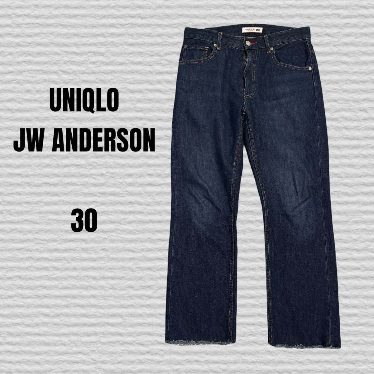 UNIQLO》JW ANDERSON アンダーソン シューカットジーンズ 30 UNIQLO》JW ANDERSON アンダーソン シューカットジーンズ 30