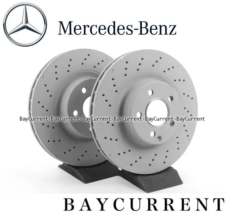 [ стандартный оригинальный OEM] Mercedes Benz передний тормозной диск тормозной диск левый правый SL Class R230 SL350 SL500 2304210812 ротор 