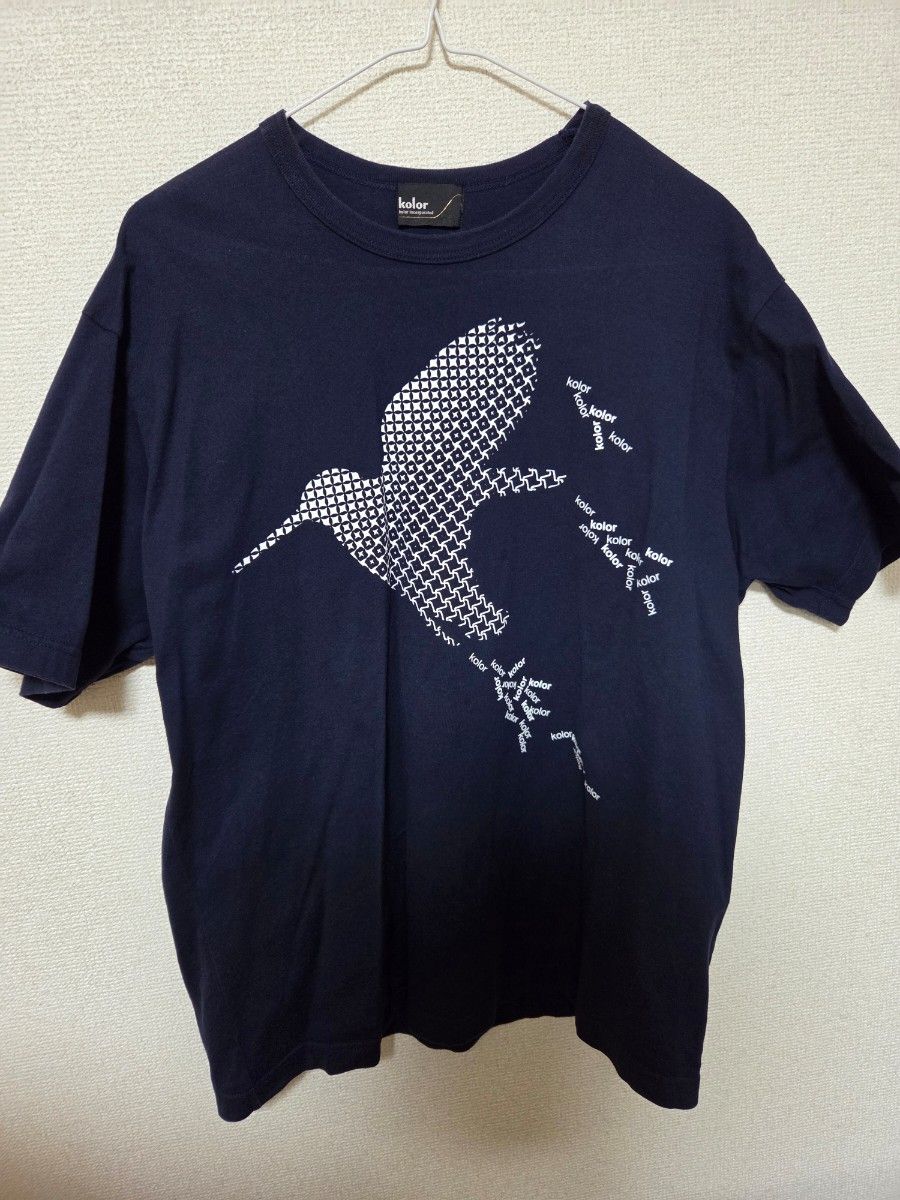 【値下】kolor ハチドリ グラフィック Tシャツ サイズ1