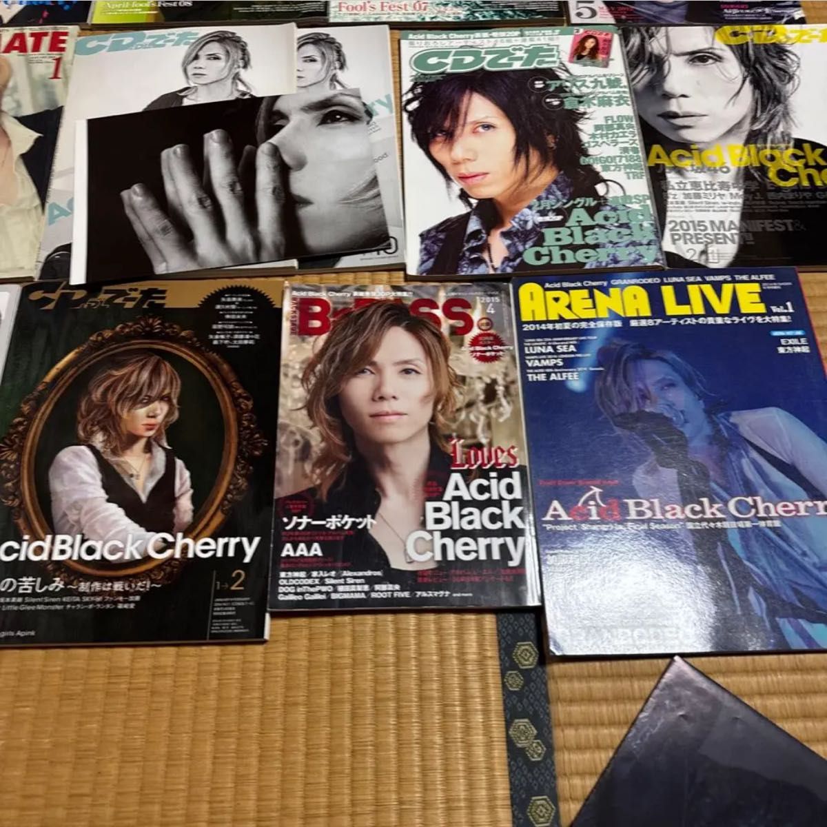 acid black cherry 表紙 特集 雑誌 特典ポスター まとめ売り acid black cherry 表紙 特集 雑誌 特典ポスター まとめ売り
