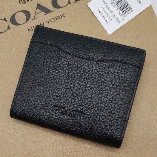 新品 COACH 折り財布 カード入れ