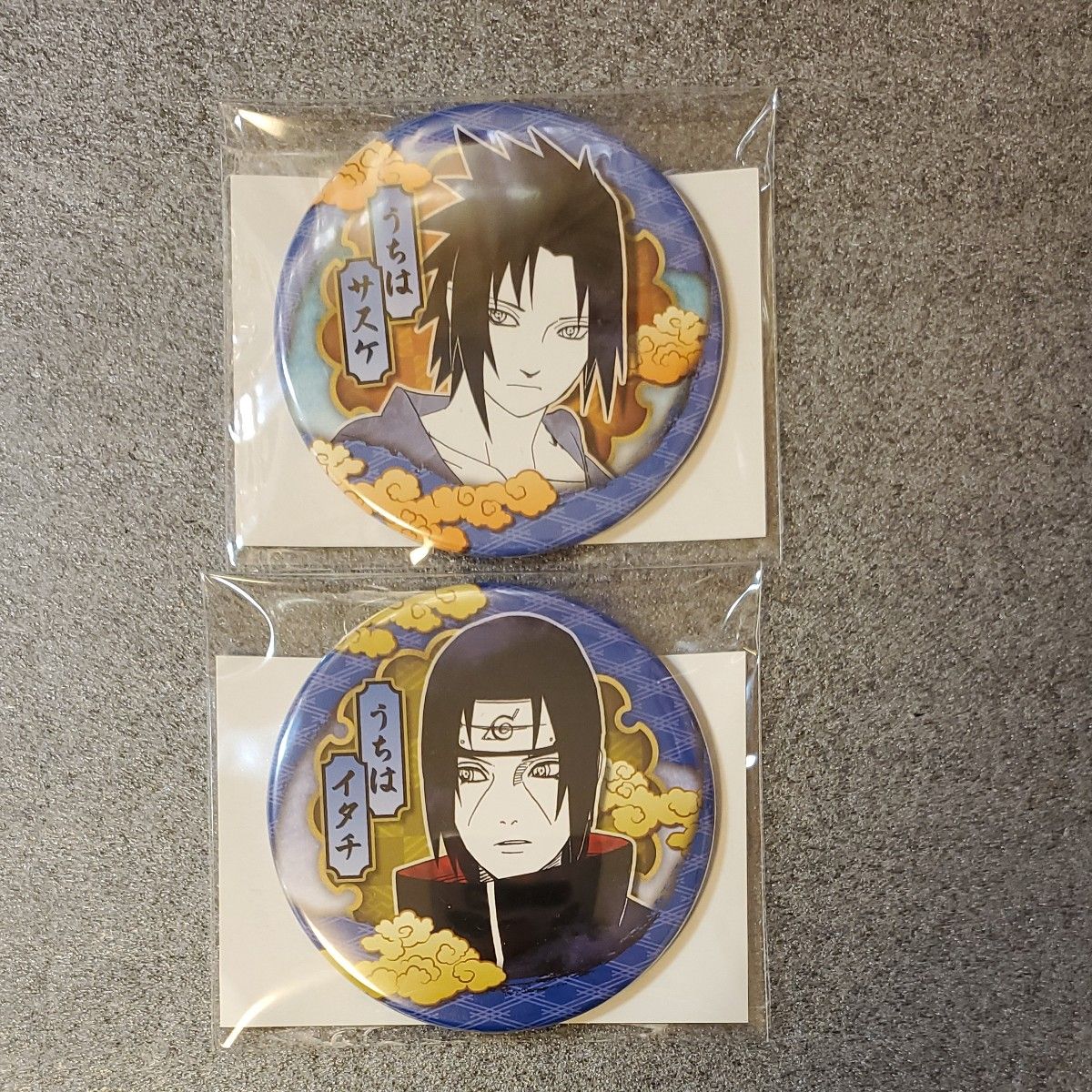 NARUTO コレクション缶バッジ うちはサスケ うちはイタチ NARUTO コレクション缶バッジ うちはサスケ うちはイタチ