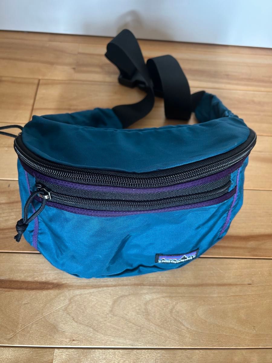 初期型 パタゴニア ヒップボルト ブルーグラス エッグプラント 初期型 パタゴニア ヒップボルト ブルーグラス エッグプラント