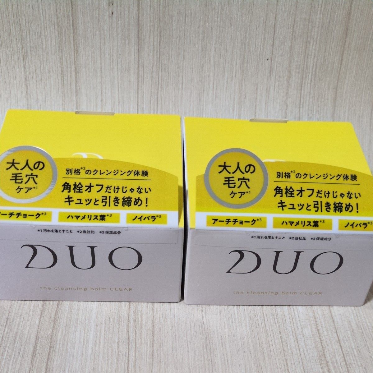 デュオ ザ クレンジングバーム クリア 大人の毛穴ケア 90g