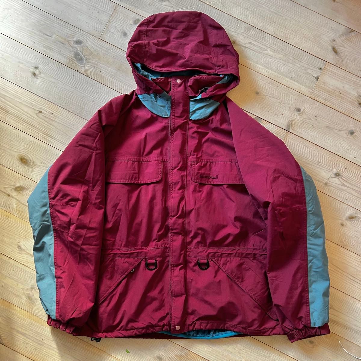 90s mont-bell マウンテンパーカ フリースライナー オールド 90s mont-bell マウンテンパーカ フリースライナー オールド