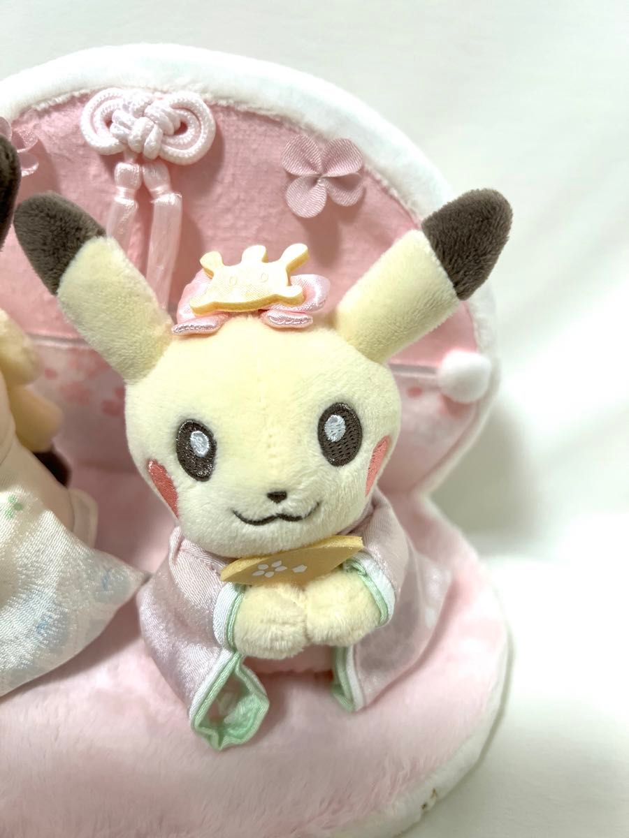 ひなまつり ぬいぐるみ ピカチュウ ひな祭り ポケモンセンター ひなまつり ぬいぐるみ ピカチュウ ひな祭り ポケモンセンター