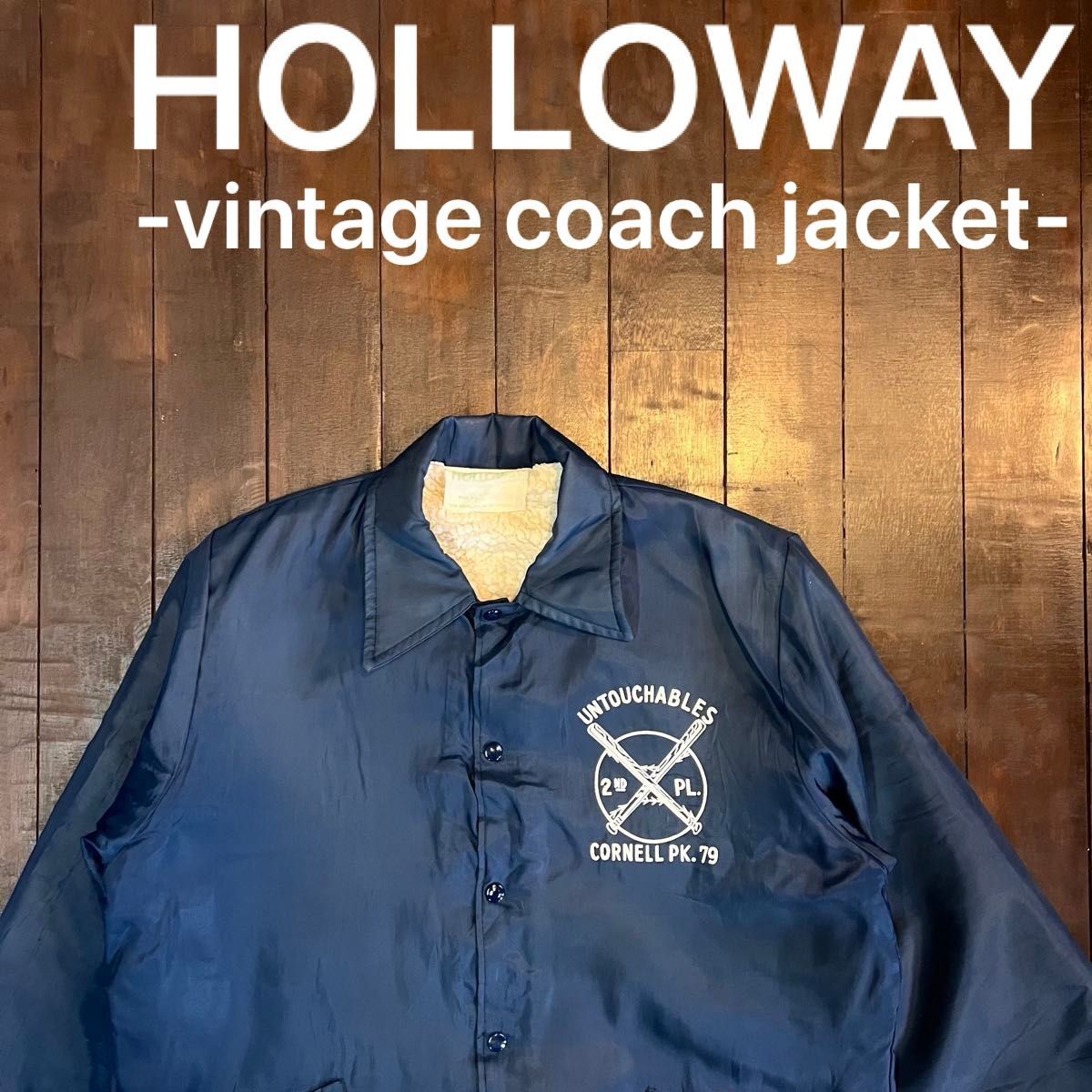 希少USA製 【Holloway ホロウェイ】ヴィンテージコーチ 希少USA製 【Holloway ホロウェイ】ヴィンテージコーチ