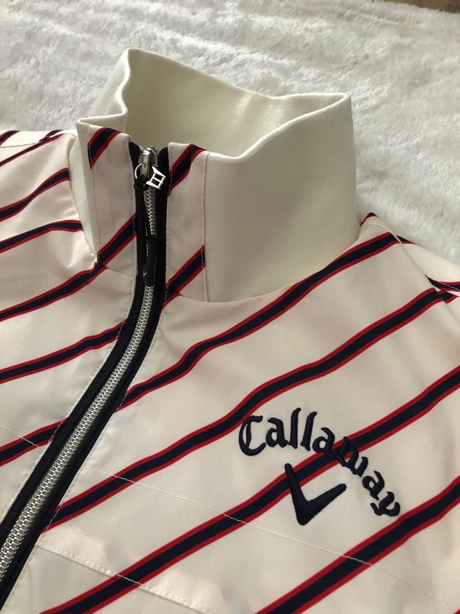 ☆美品☆Callaway ジップアップジャケット ウィンドブレーカー sizeL キャロウェイ