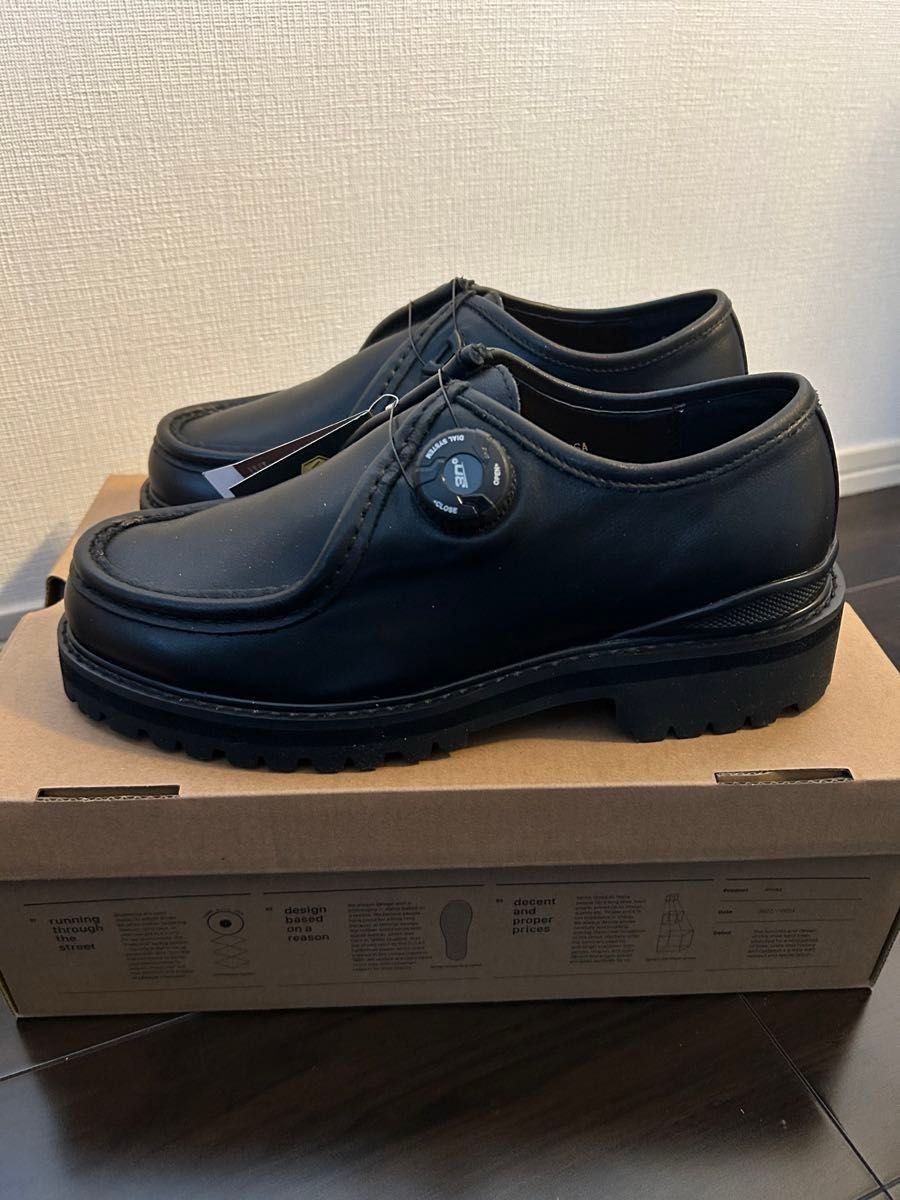 新品未使用】PG × StevenAlan KNOCKBLACK LEATHERサイズ41 25 5 新品未使用】PG × StevenAlan KNOCKBLACK LEATHERサイズ41 25 5